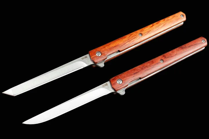 M390 Folding Nož 60-61HRC Visoko Trdoto Mini Nož Rezilo Leseni Ročaj na Prostem Taktično Visoke Kakovosti EOS Kampiranje Sadje Nož