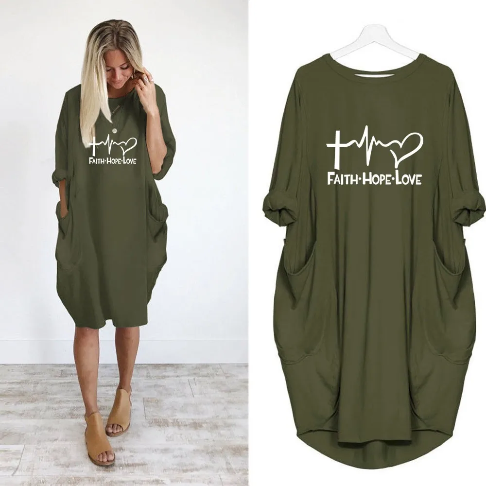 2021 Nov Modni srajce Moda Vero, Upanje, Ljubezen Črke Natisni Vrhovi Tshirt Smešno Kyliejenner Rock tshirt ženske