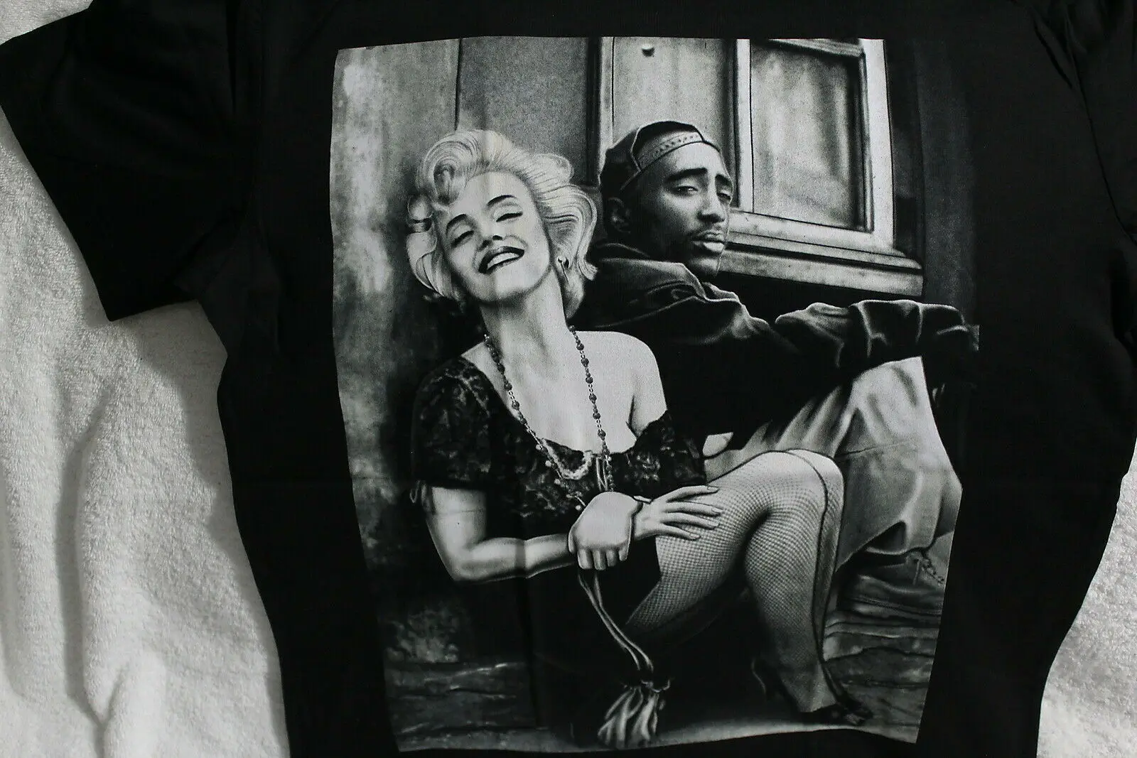 Tupac Shakur Marilyn Monroe Legende 2pac Hip Hop Rapper Legenda T-Shirt. Poletje Bombaža, Kratek Rokav, O-Neck Majica Mens Novo S-3XL