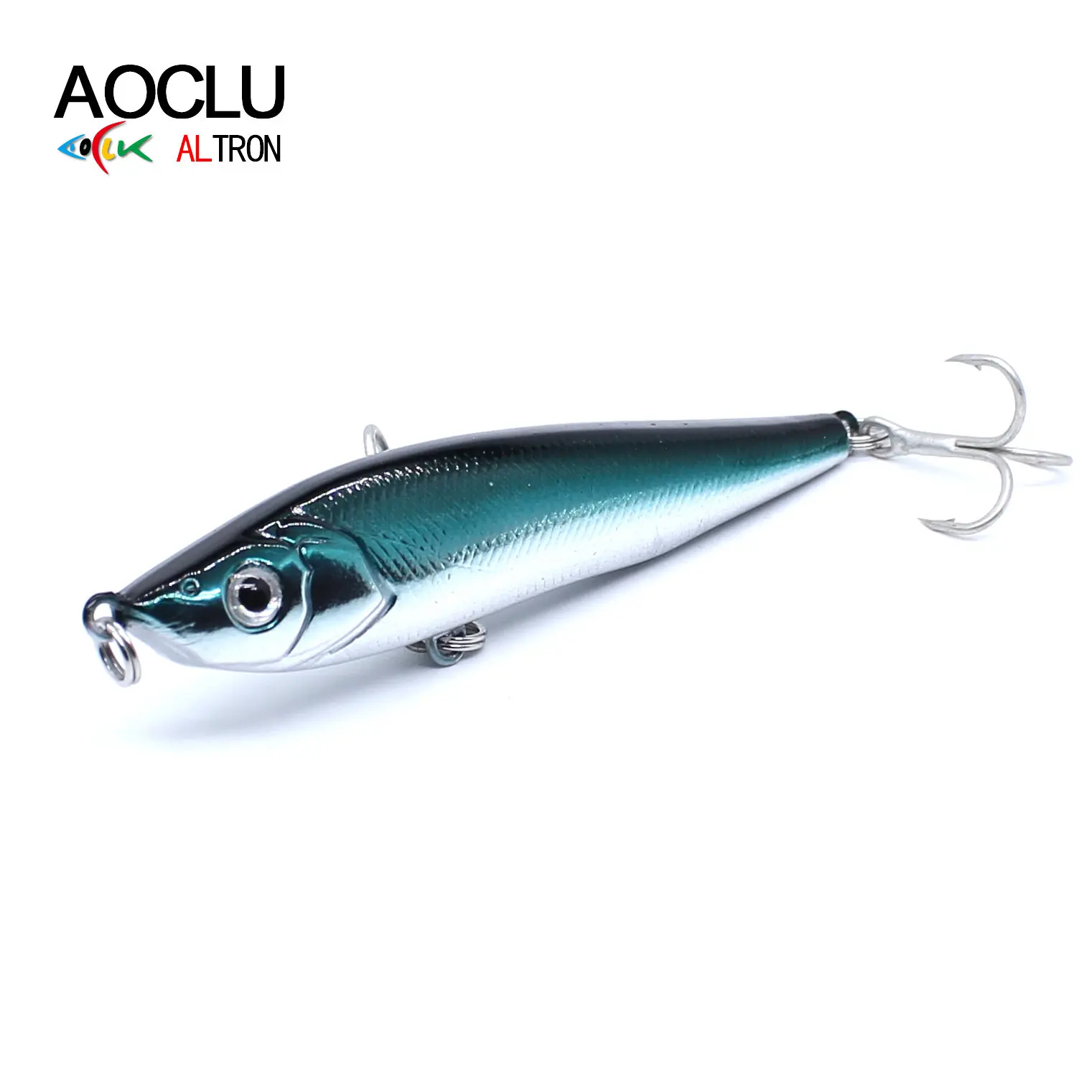 AOCLU wobblers Super Kakovosti 5 Barv 9 g 14 g 21 g Težko Vabe Držijo Svinčnik Potopu Fishing lure Bas Sveže Slano vodo 6# kljuke