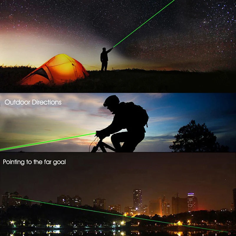 USB 5MW 650nm Zeleni Laser Pero Črni Močno Viden Svetlobni Žarek Laserpointer 3colors Vojaške