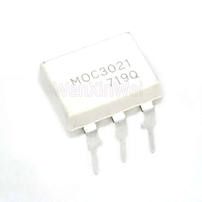 10PCS/VELIKO MOC3021 DIP6 3021 DIP Optocoupler Lsolator Novo SIP-6