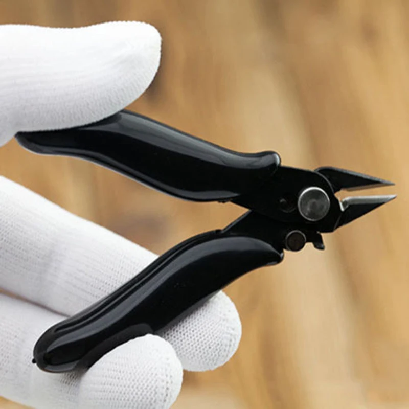 Strani Škarje za Rezanje Plier Flush Klešče Black 3,5-palčni Električne Žice Kabel Rezalnik Čisto Nov Sodobni Modi