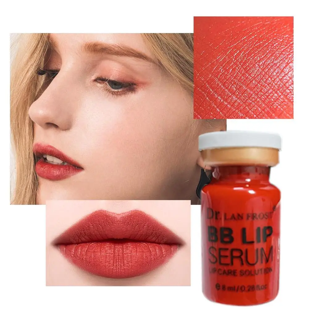 Korejski 8ml Bb Ustnice Sijaj Ampul Serum Starter Kit Lip Gloss Bb Pigment Krema Za Ustnice, Barvanje Vlažilne Microneedle Zdravljenje