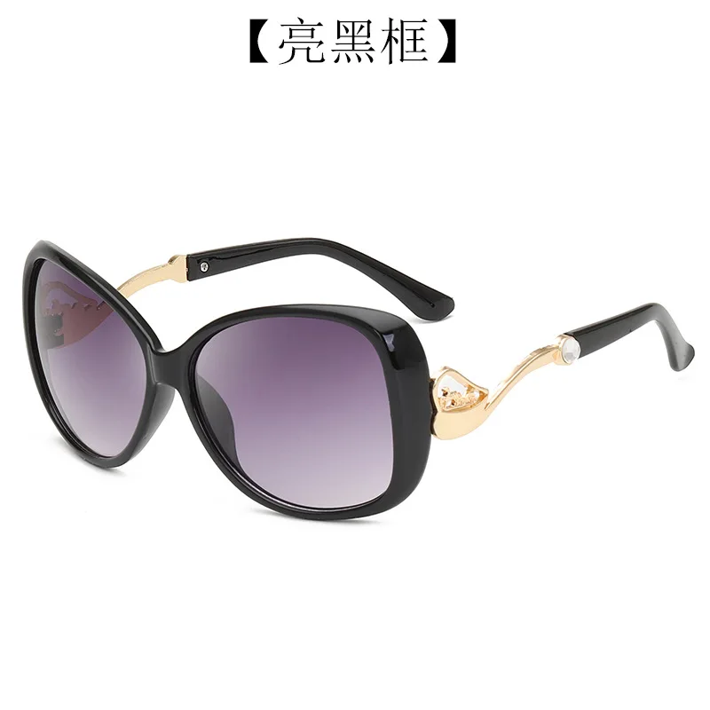 Nova moda za ženske sončna Očala 3802 vdelan diamant kovinski majhen konj sestavljen avto sončna očala sončna Očala Mode