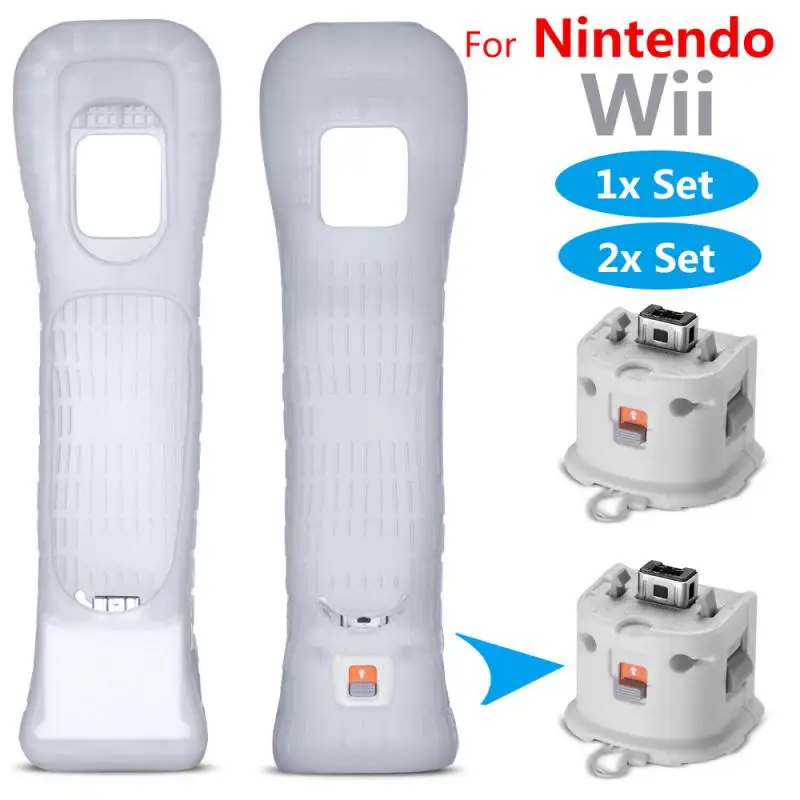 Za Nintendo Wii Motion Plus Natančnost Povečanje Gamepad Adapter Ročaj za Ojačanje MAGIC Remote Controller Senzor Natančnost