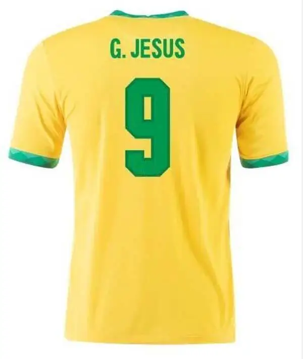 20 21 Brazilija Nogomet Dresov G. JEZUS PAQUETA NERES COUTINHO FIRMINO MARCELU PELE 2022 Odraslih moški ženske otroci komplet majica