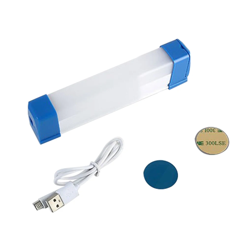 BORUiT 300LM LED Kampiranje Sili Svetlobe Magnetni Prenosna Led Svetilka za Pohodništvo, Ribolov Osvetlitev, USB, 3-Mode Skrit Kavelj Lučka