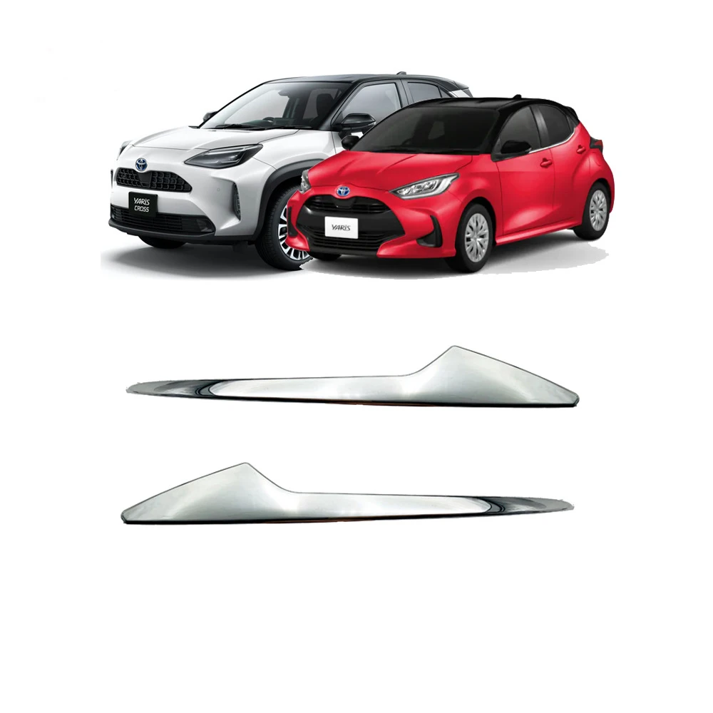 Strani Rearview Mirror Kritje Trim Nalepke Za Toyota Yaris Križ 2020 2021 Avto Styling Pribor ABS