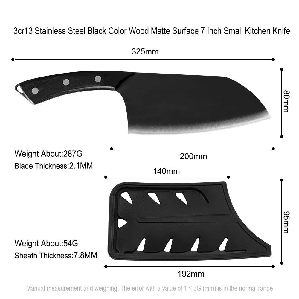 Poklicni Kuhar Kuhinjski noži Nastavite Boning Ribe 7CR17 440C Visoko vsebnostjo Ogljika iz Nerjavečega Jekla Nož Set Darilo Nož Primeru Zajema Stražar