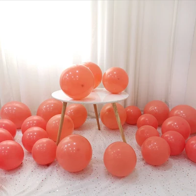 20pcs/veliko Rojstni dan Baloni 10palčni Latex baloni Pearl Coral red Breskev, Roza svate balon Žogo Otroci Igrače Zraka Trebušaste