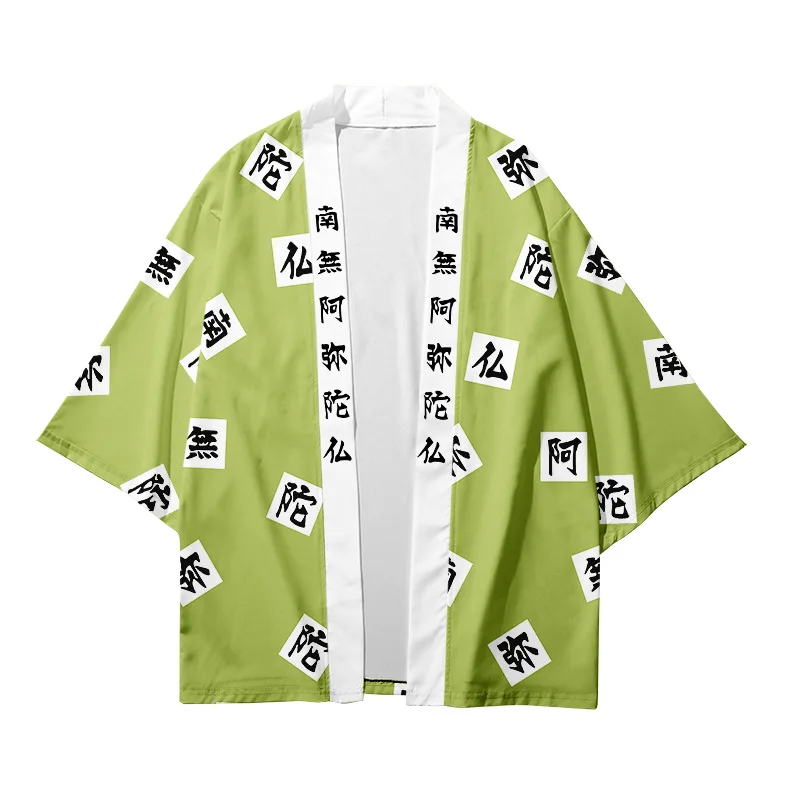 Plus Velikost 6XL 5XL 4XL Tanjiro Japonski Samuraj Plaži Jopico Azijske Ženske, Moške Harajuku Kimono Cosplay Vrhovi Bluzo Yukata Oblačila