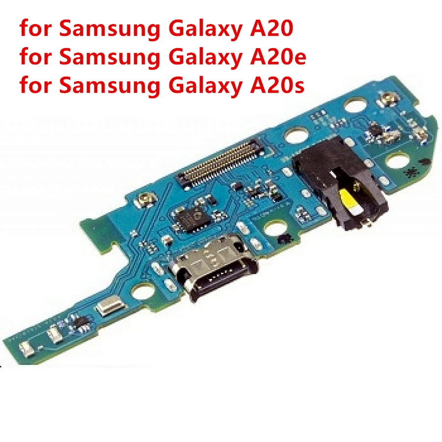 Original USB A20s A20e Polnjenje Dock Vmesnik za Samsung Galaxy A20 A205 Majhne matična plošča PCB Zamenjava Flex Kabel