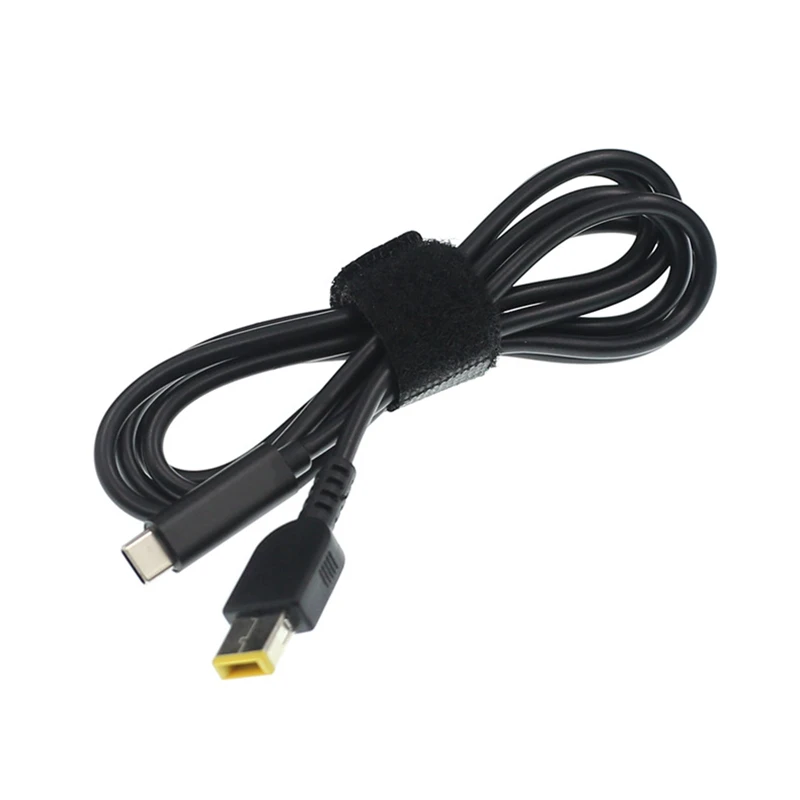 65W USB Tip-C napajalni Kabel Kabel Priključite na Priključek Prenosnik Napajalnik Za Lenovo G400 G500 G505 G405 ThinkPad X1 Carbon Yoga 13