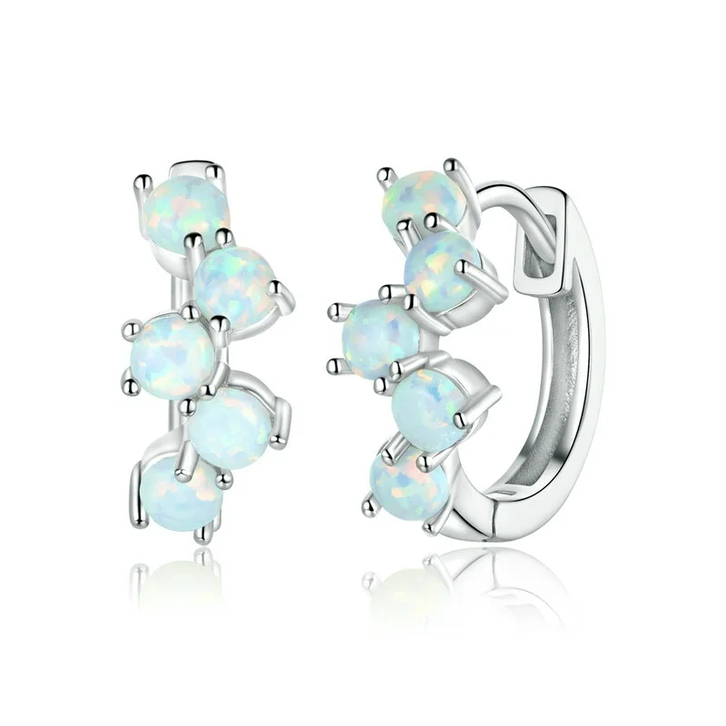 Geometrijske beljakovin Kamen Uhani krasen Uhani za ženske poročna darila nakit earings